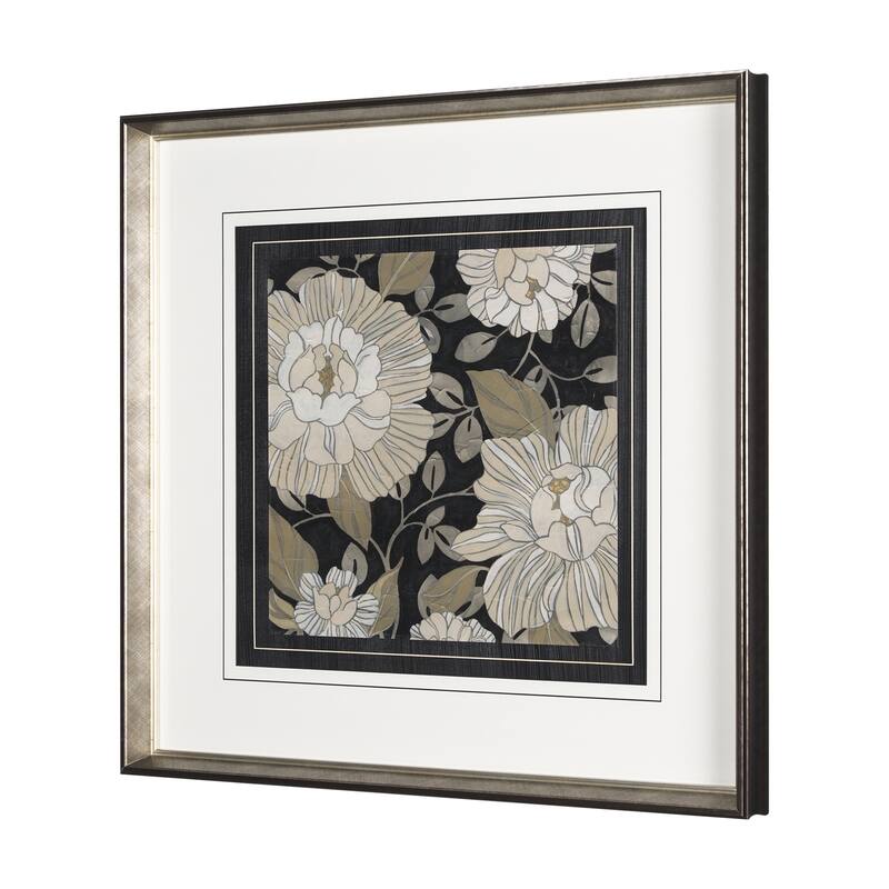 Garden Noir II Framed Art Print