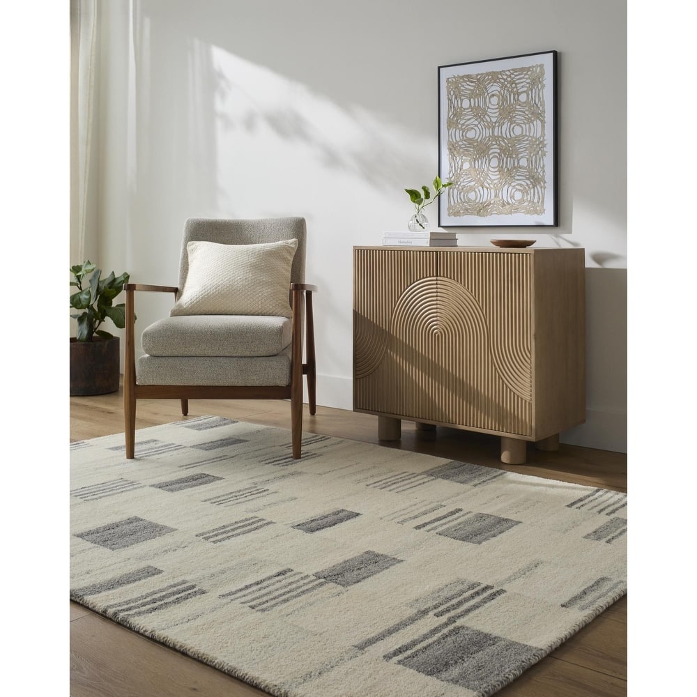 Livabliss Max Modern & Contemporary Stripe Area Rug