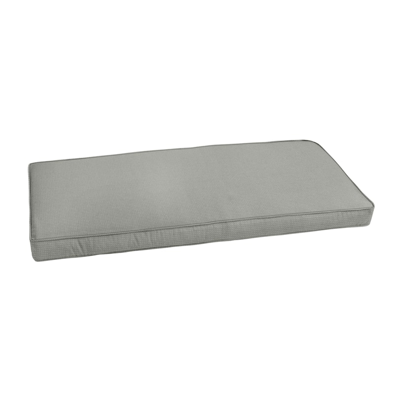 Sorra Home Outdura Solid Indoor/Outdoor Corded Bench Cushion