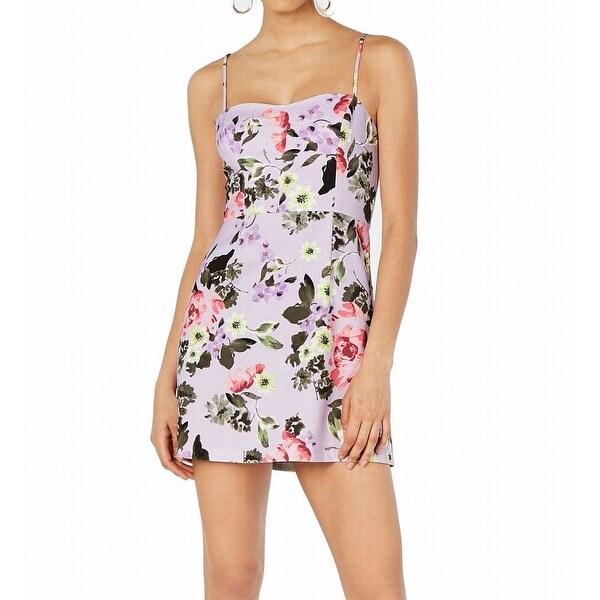 french connection purple dress