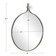 preview thumbnail 86 of 94, Kate and Laurel Yitro Round Wall Mirror