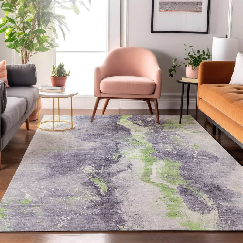 Premium Washable Super Soft Glam Chic Mayfield Rug