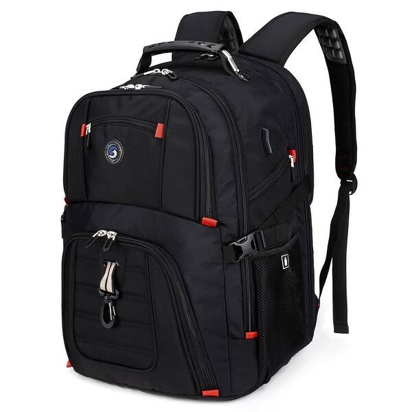 Lean Backpack SHRRADOO Extra Large 50L Travel Laptop Backpack with USB Ch..roved ...
