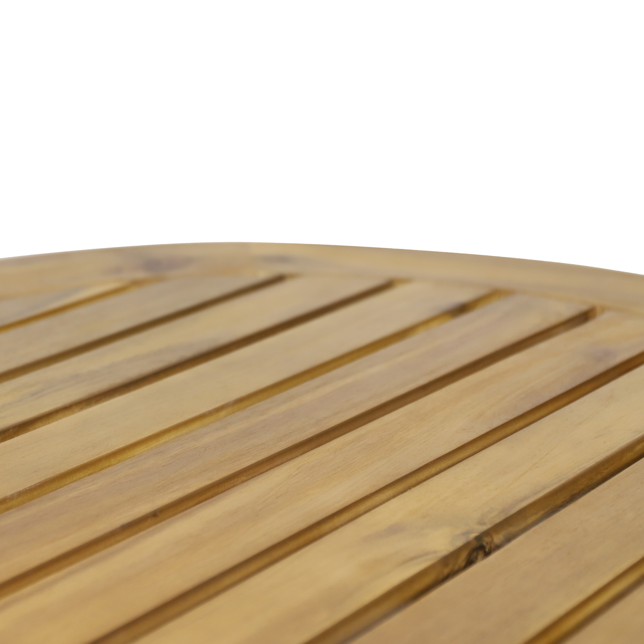 Solano Acacia Wood Outdoor Circular Coffee Table by Christopher Knight Home  - Bed Bath & Beyond - 37316575