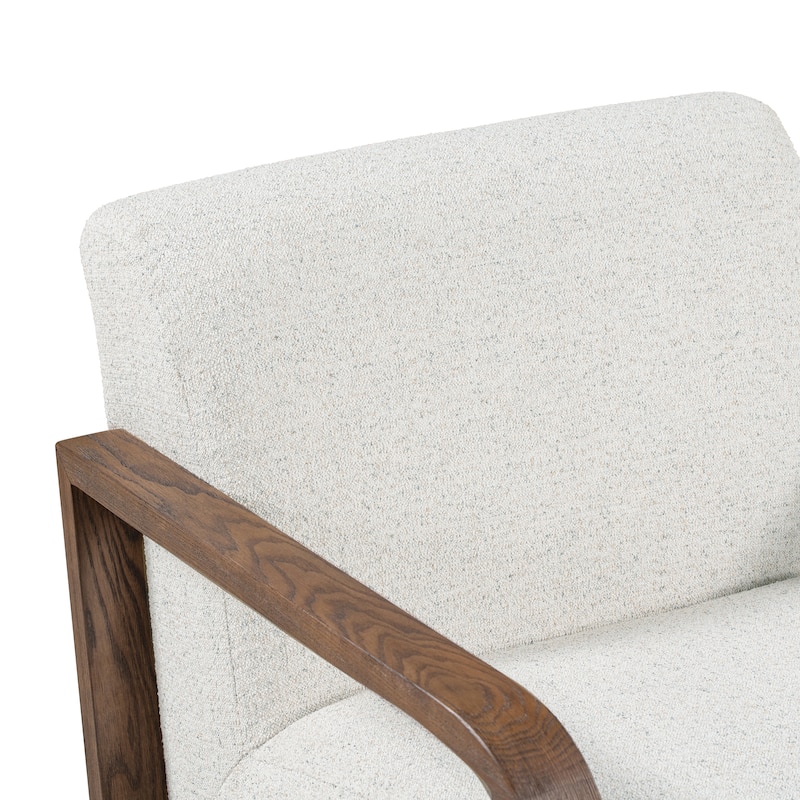 Classic Home Lexington Accent Chair in Oatmeal