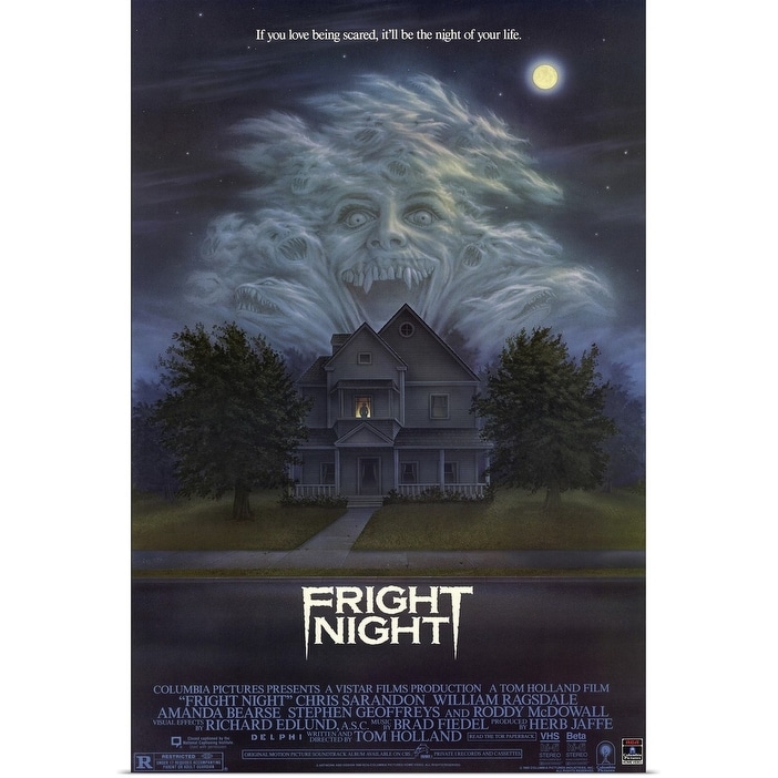 fright night quad poster
