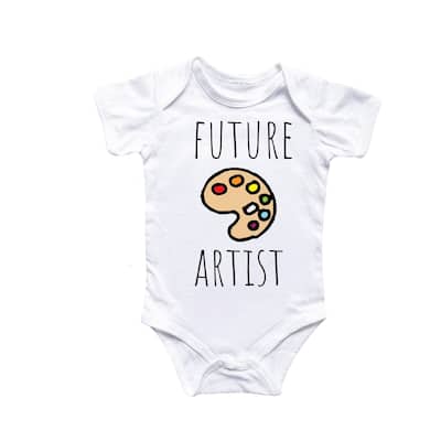 Painter Artist - Baby Boy Girl Clothes Infant Bodysuit Funny Cute Newborn 2