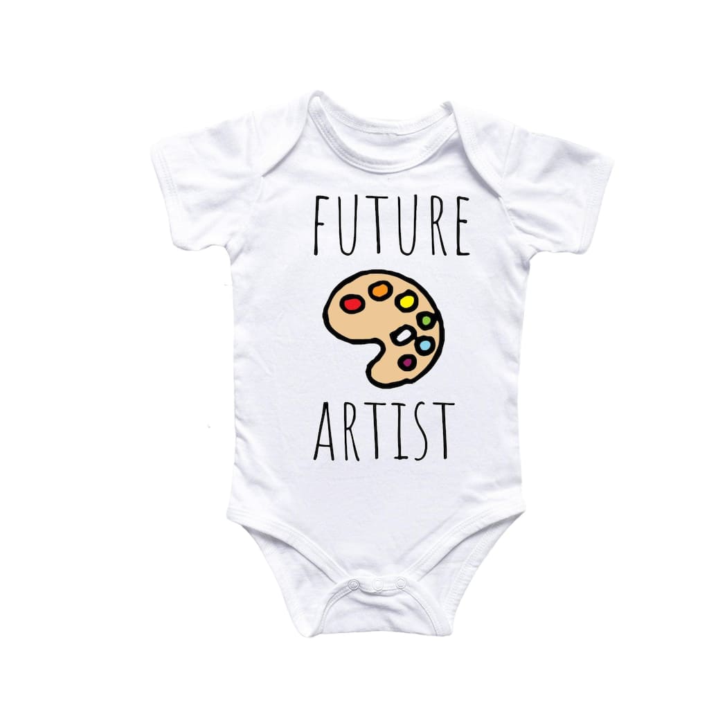 Painter Artist - Baby Boy Girl Clothes Infant Bodysuit Funny Cute Newborn 2