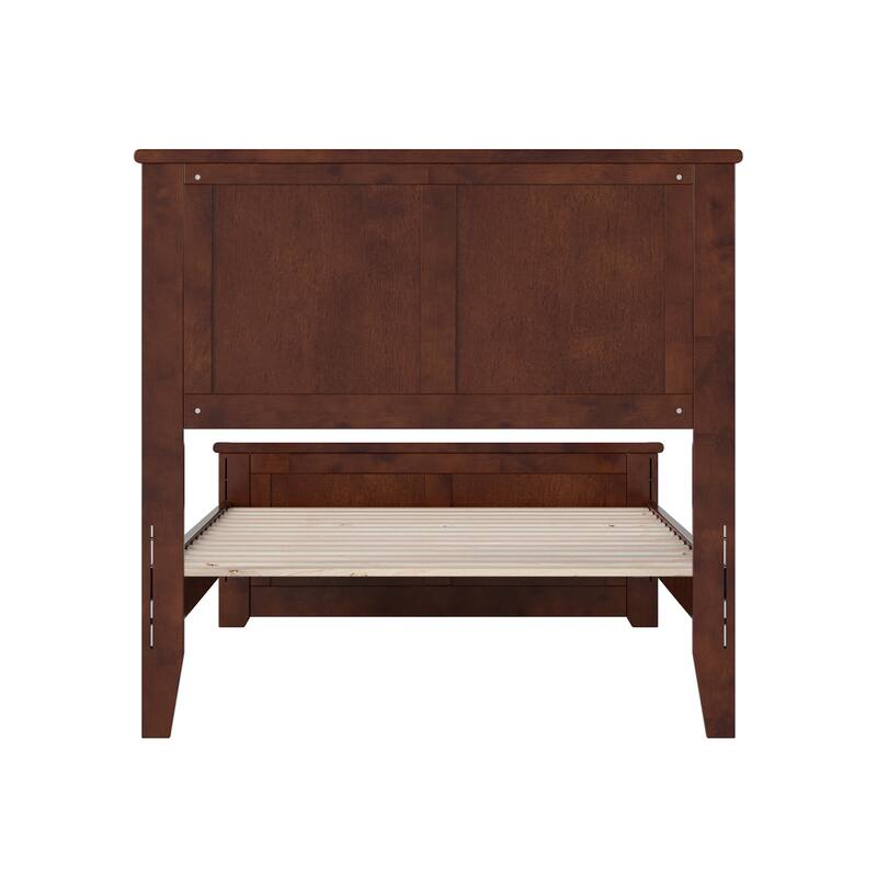 Charlotte Solid Wood Low Profile Platform Bed with Matching Footboard