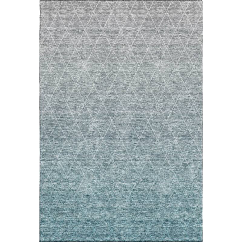 Premium Washable Super Soft Ombre Diamonds Mayfield Rug