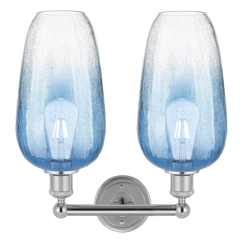 Innovations Lighting Endless Possibilities Edison - Brookhaven Flute - 2 Light 16" Bath Vanity Light