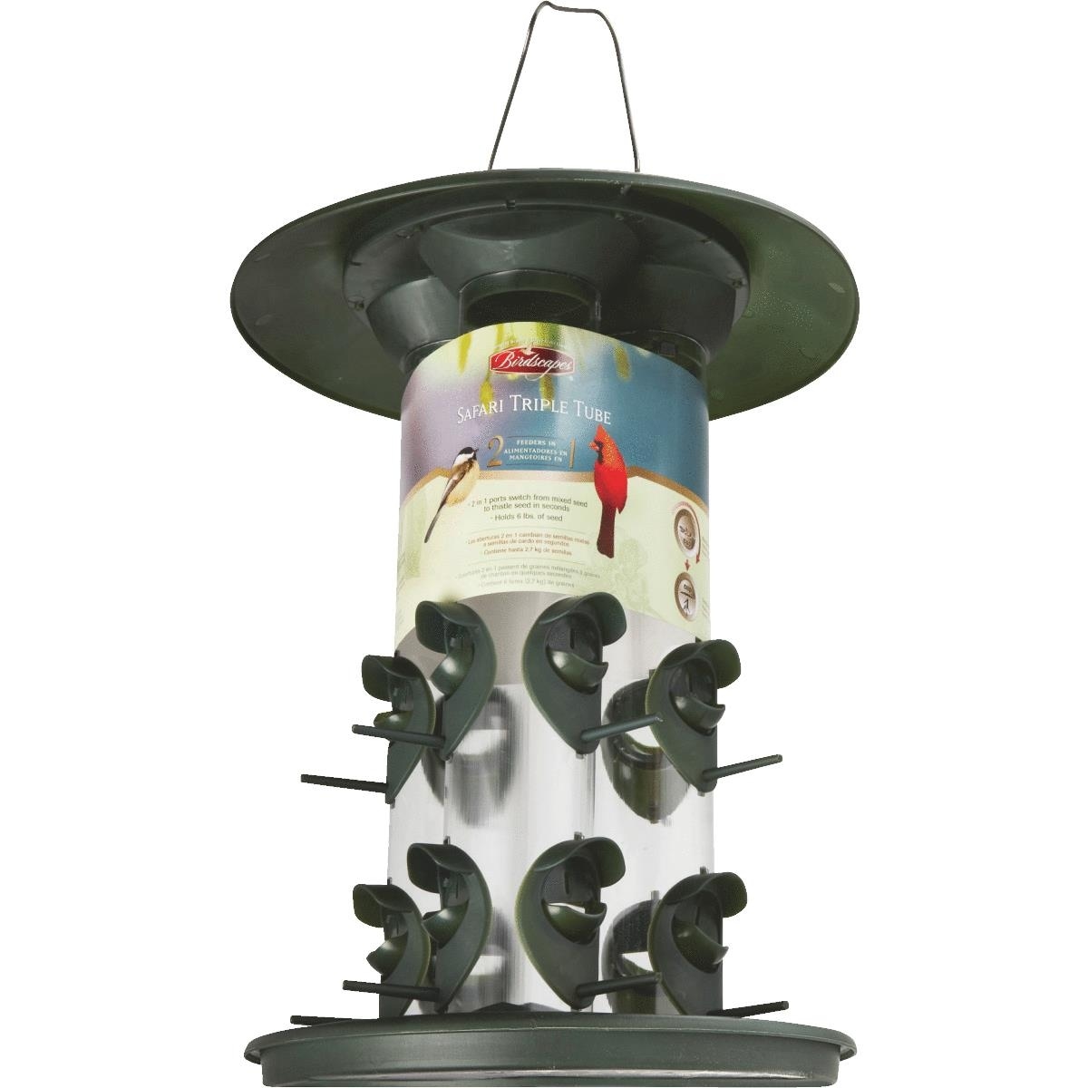 Perky pet triple tube bird feeder store
