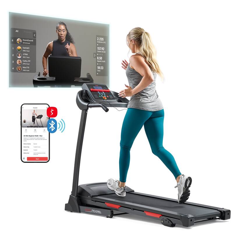 Sunny Manual Incline SMART Treadmill SF-T4400SMART