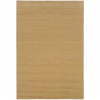 5' X 8' Beige Stain Resistant Indoor Outdoor Area Rug - 6' x 7' - Bed ...