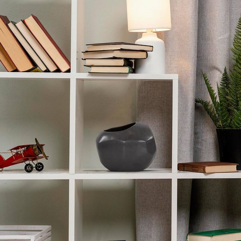 Gray Alamo Vase- Medium