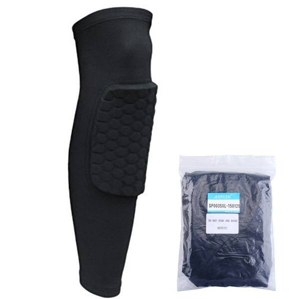 Shop Image Size Xl Basketball Knee Pad Long Leg Sleeve Honeycomb