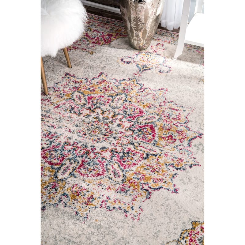 Nuloom Vintage Persian Medallion Area Rug