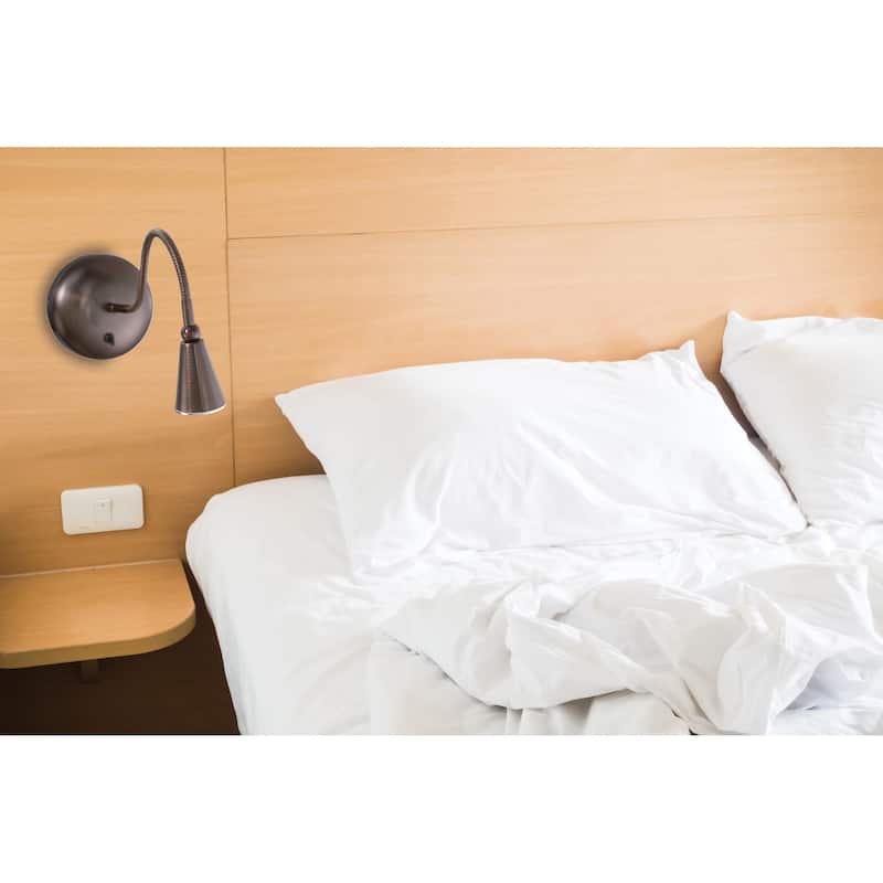 Access Lighting LED - Gooseneck - LED Light Wall Sconce - Bronze Finish