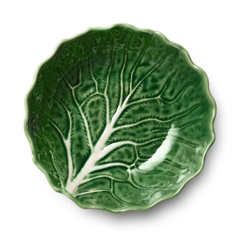 Certified International Le Jardin Set of 4 Cabbage 3-D Soup Bowl 8.5" x 2.75" - 8.5"W x 8.5"D x 2.75"H