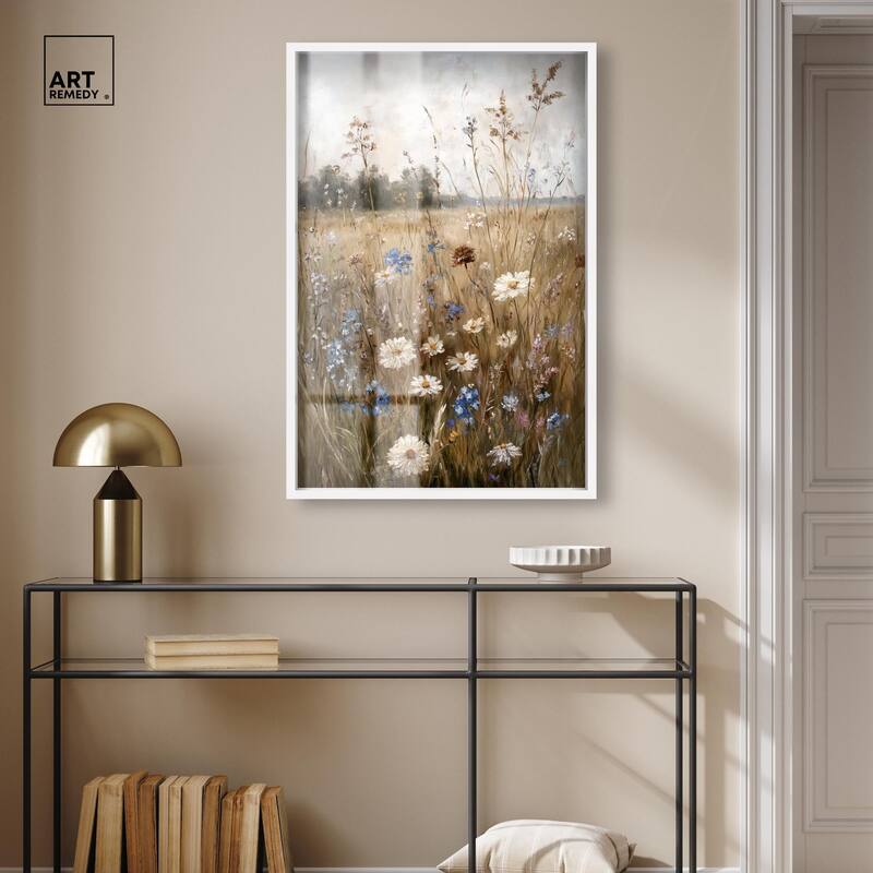 Field of Forgotten Dreams III Shadowbox by Art Remedy