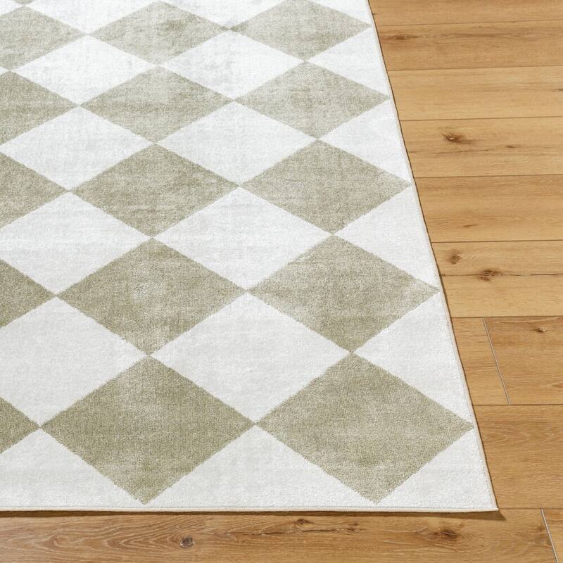 Livabliss Lillian Modern Washable Area Rug