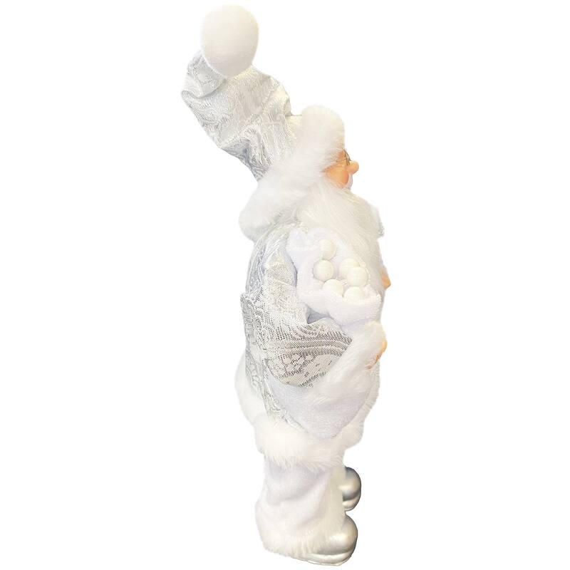 12" Winter White Claus
