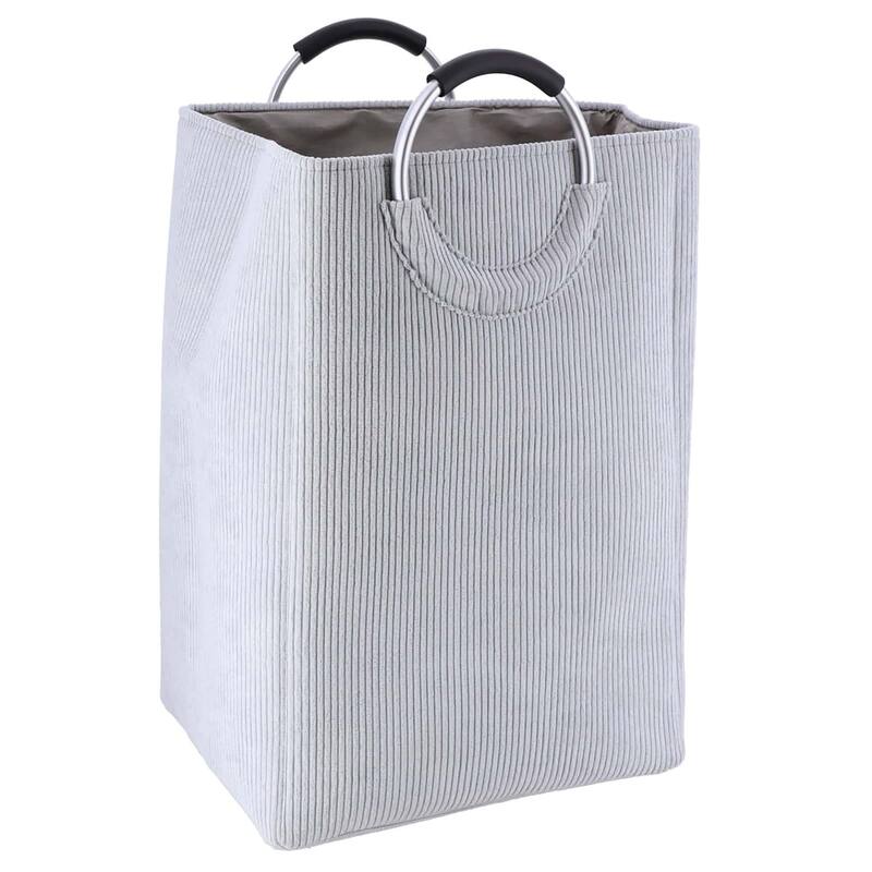 Corduroy Laundry Basket 55L - 14 L x 12 W x 25 H