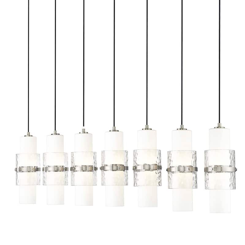 Z-Lite 1946P-7L Cayden 7 Light 54" Wide Linear Chandelier - Brushed Nickel