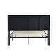 preview thumbnail 4 of 6, Platform Bed Frame with Headboard, Strong Wood Slat Support