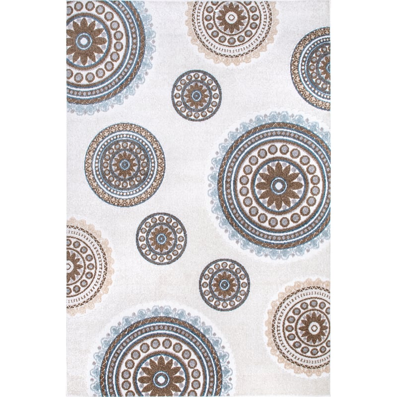 Nuloom Andi Textured Geometric Indoor/Outdoor Area Rug