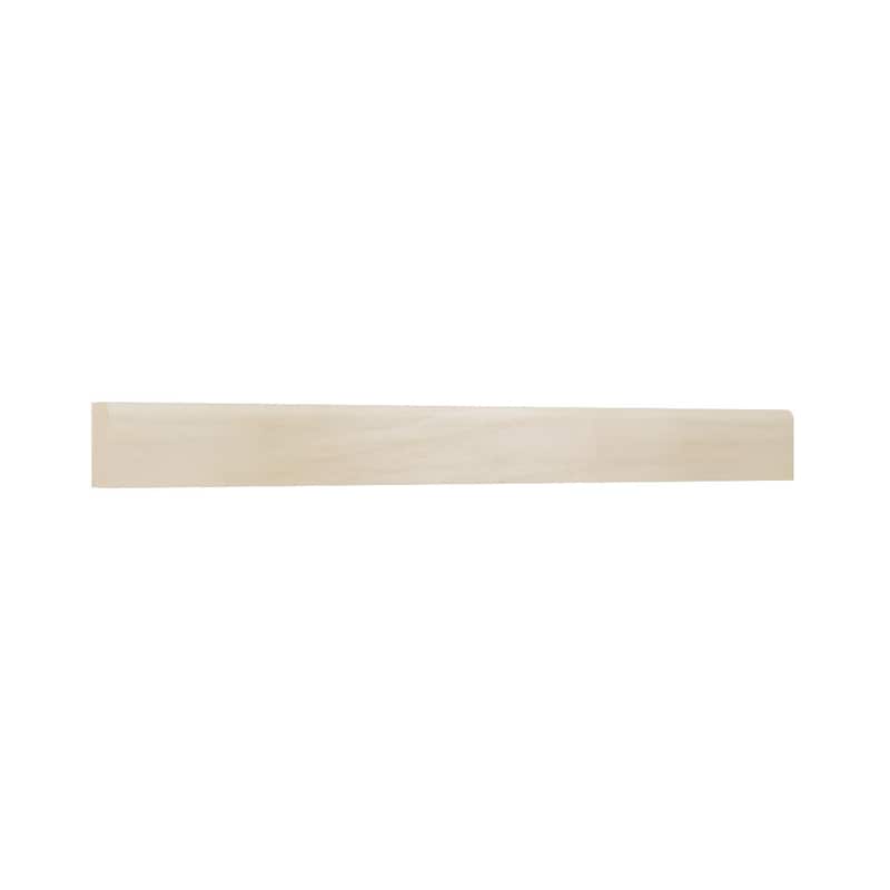 WM52: 7/16-in D x 3/4-in W x 96-in L Americraft Solid Hardwood Stain Grade Shoe Moulding