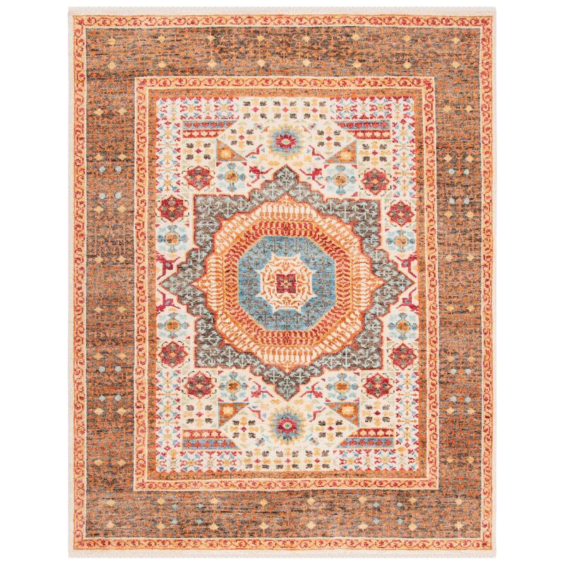 SAFAVIEH Hand-Knotted Samarkand Anette Traditional Wool Rug
