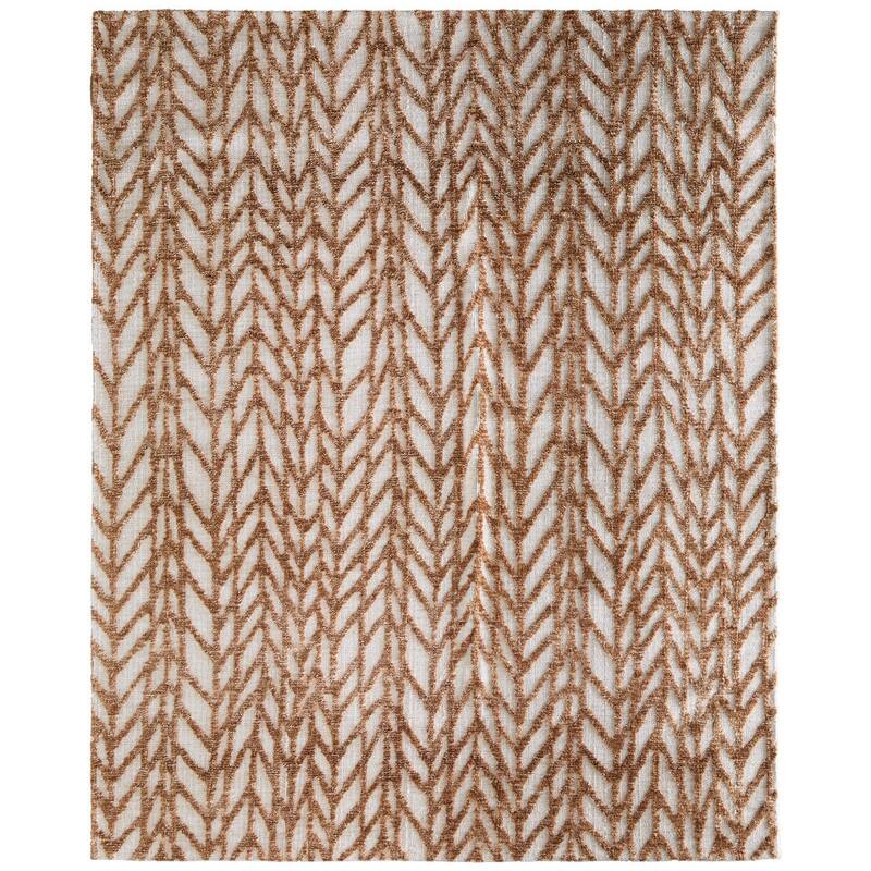 HomeRoots Chevron Bohemian Rectangle Area Rug