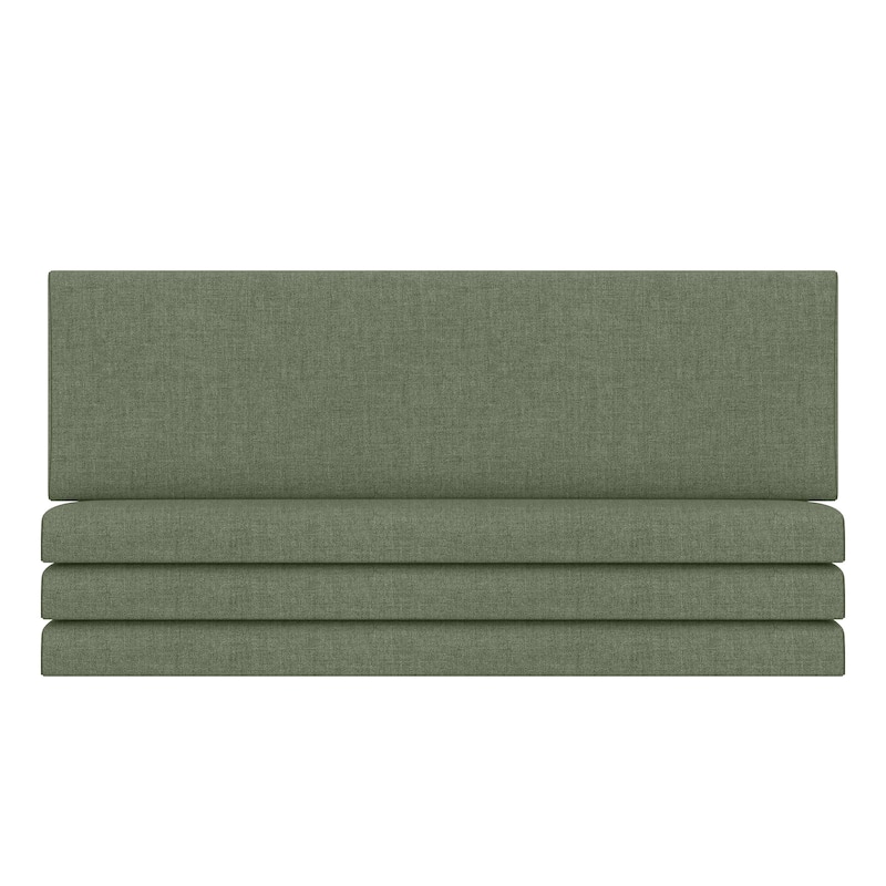 Jaxx Panelist Modern Padded Headboard - Set of 4 Wall Mounted Panels