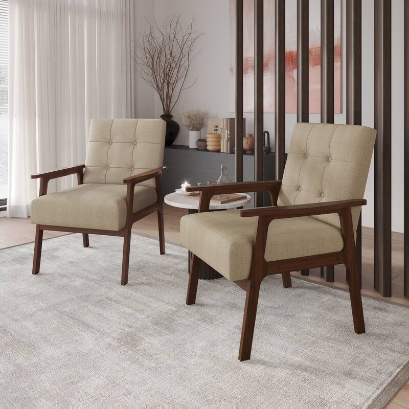 CraftPorch Modern 2- Pieces Accent Chairs