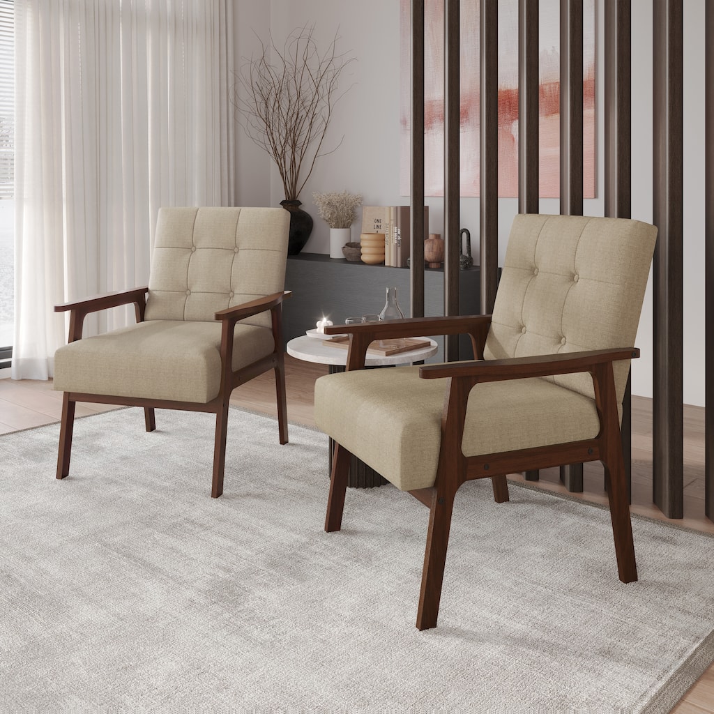 CraftPorch Modern 2- Pieces Accent Chairs