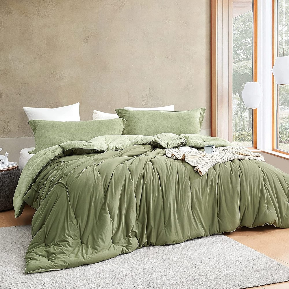 Yoga Pants® - Coma Inducer® Oversized Cooling Comforter Set - Military Green