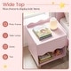 preview thumbnail 18 of 18, Costway Kids Nightstand, Toddler Scalloped Side Table with Wide Top &