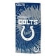 preview thumbnail 10 of 74, NFL Psychedelic Beach Towel 30" x 60" - Indianapolis Colts