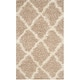 preview thumbnail 51 of 162, SAFAVIEH Dallas Shag Giusy Trellis 1.5-inch Thick Rug 3' x 5' - Beige/Ivory - Rectangle