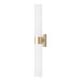 preview thumbnail 1 of 4, Sutton 2-light Soft Gold Wall Sconce/ Bath Vanity Fixture