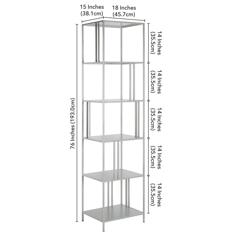 Cortland 18" Wide Bookcase