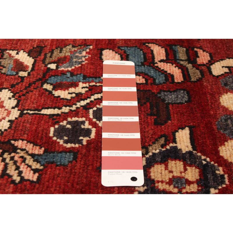 ECARPETGALLERY Hand-knotted Anadol Red Wool Rug - 3'10 x 9'10