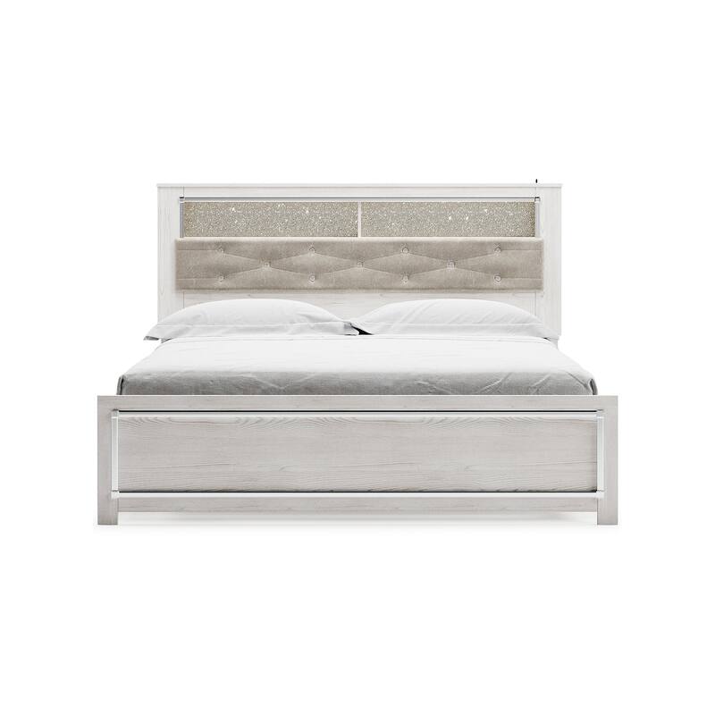 Signature Design by Ashley Altyra White Panel Bookcase Bed