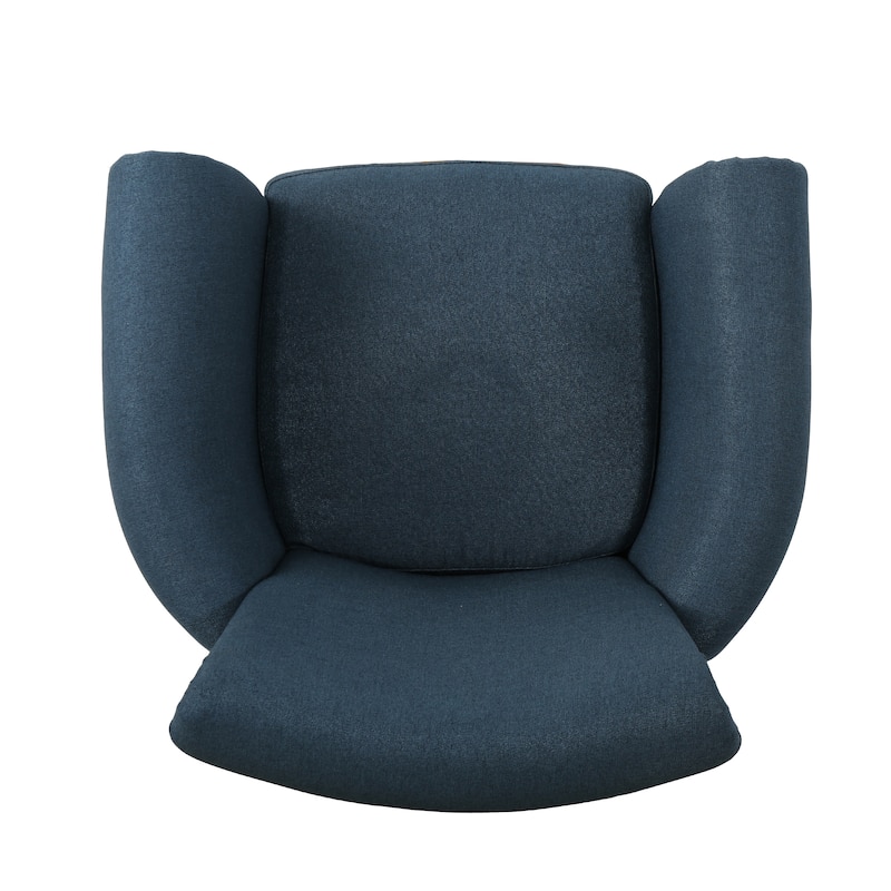 Navy Blue 31" Upholstered Club Chair