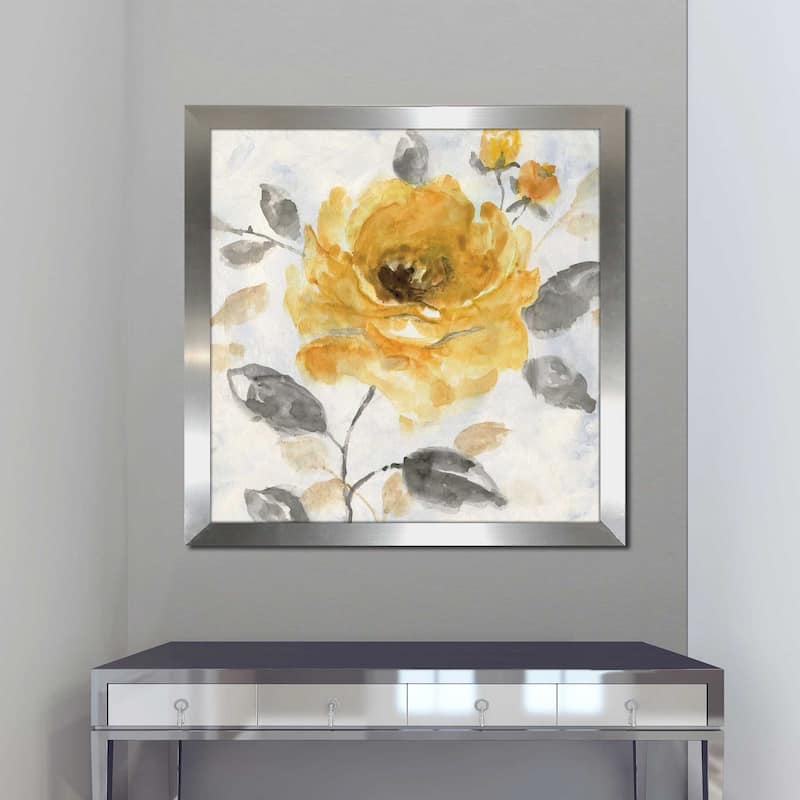 "Honey Rose I (Square)" by Nan Print on Acrylic
