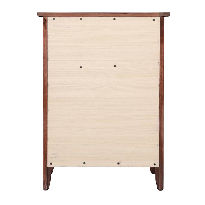 Glory Furniture Izzy G1410-N-00 1 Drawer /1 Door Nightstand , Cherry