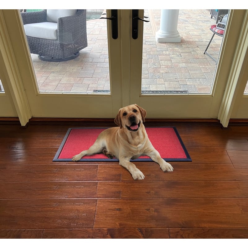 A1HC New Durable and Versatile Polypropylene Rubber Door Mat All Weather Inside Outside Door Mat