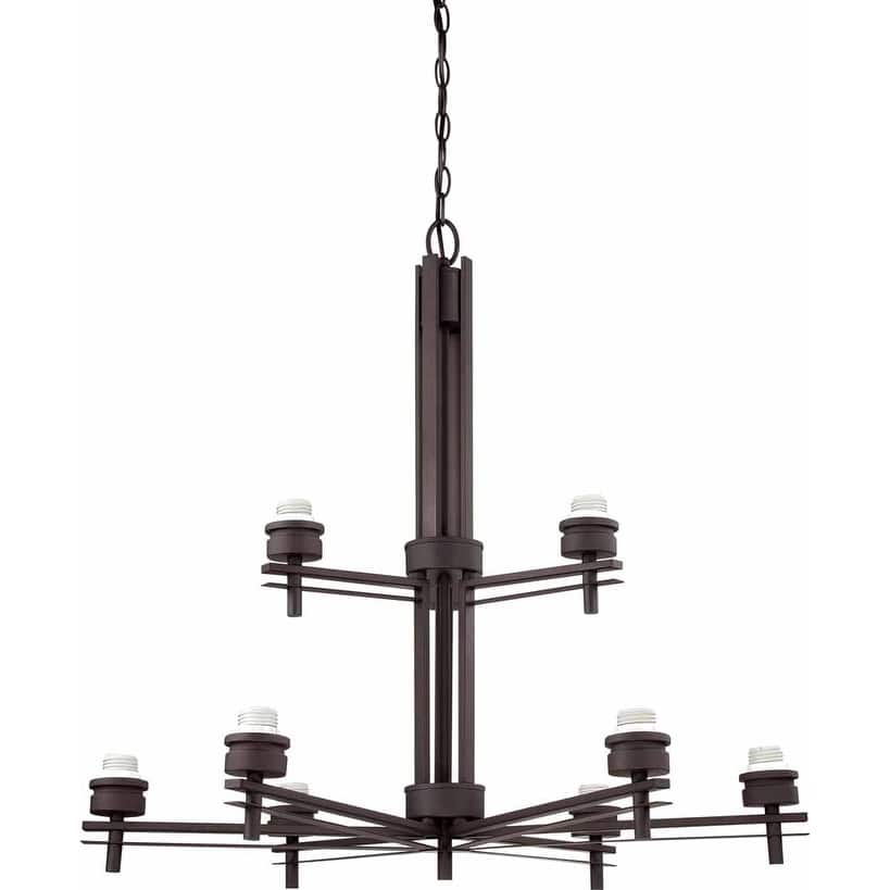 Volume Lighting Carena 9 Light 2 Tier Chandelier