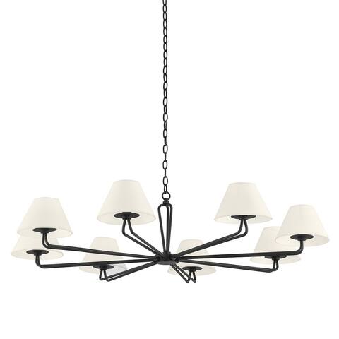 Ozias 8 Light Chandelier